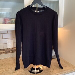 H&M Essentials No 8 Men’s Black Sweater Size Medium Wool Blend